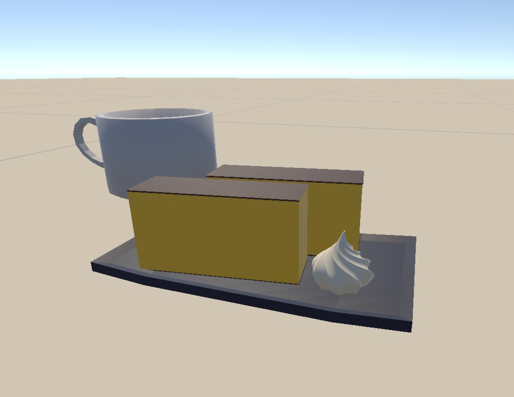 ローポリカステラセット Unity版 / Castella Set for Unity