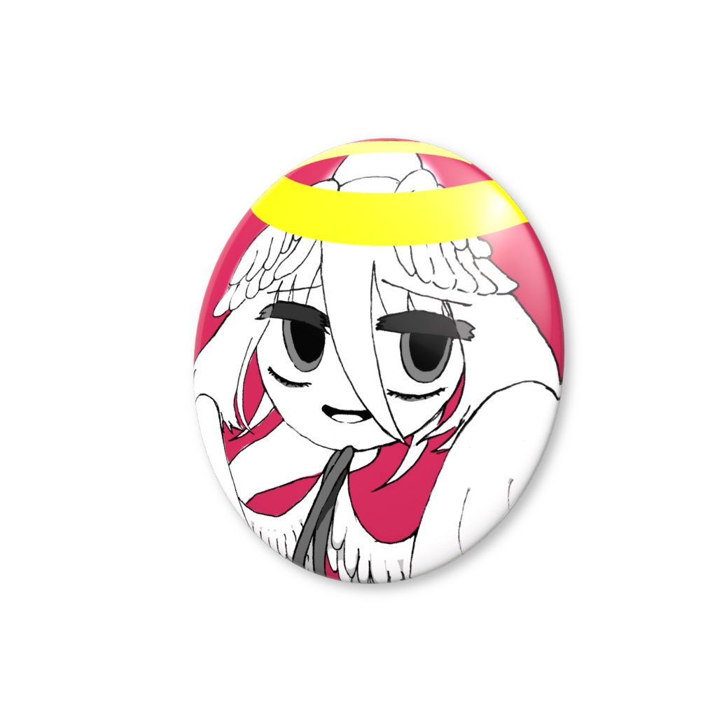 ×××守護天使××× 缶バッジ