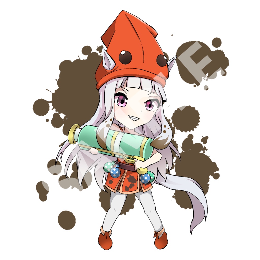 【アクリルキーホルダー】ウマ娘×動物 ゴールドシップ