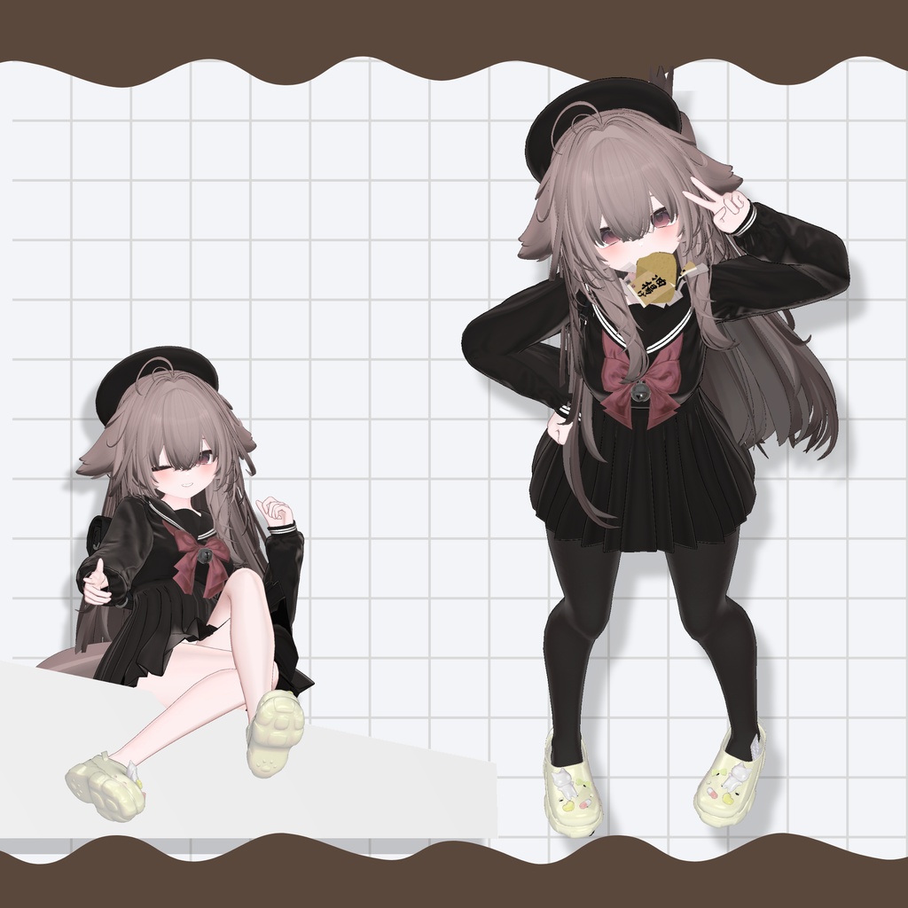 ʚかぐやちゃん追加対応セール ɞ Drug cat crocs ₍ᐞ•༝•ᐞ₎◞ ̑̑