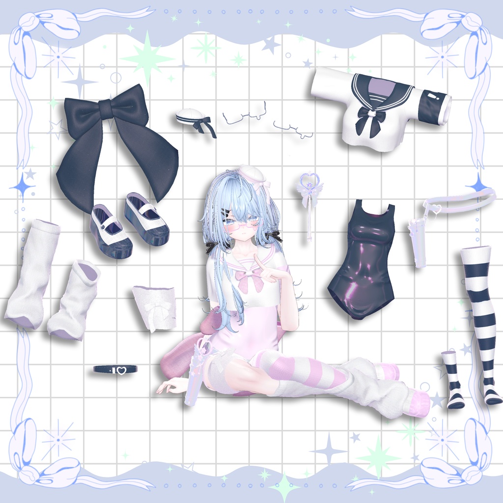 ⊹ ʚ 4アバター対応 ɞ ⊹ Sugar Holic - しゅがーほりっく ⊹