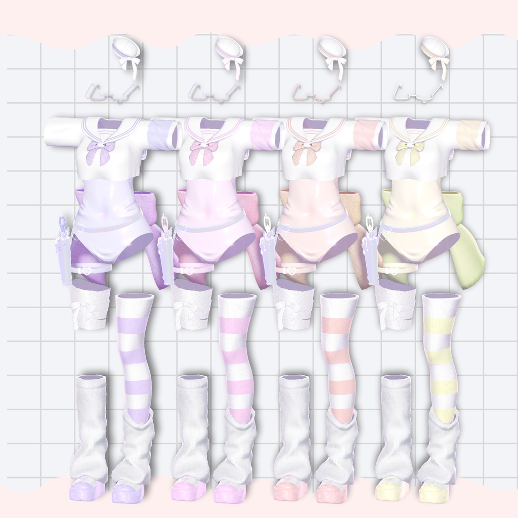 ⊹ ʚ 4アバター対応 ɞ ⊹ Sugar Holic - しゅがーほりっく ⊹