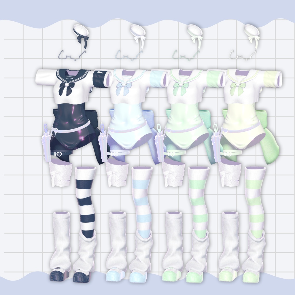 ⊹ ʚ 4アバター対応 ɞ ⊹ Sugar Holic - しゅがーほりっく ⊹