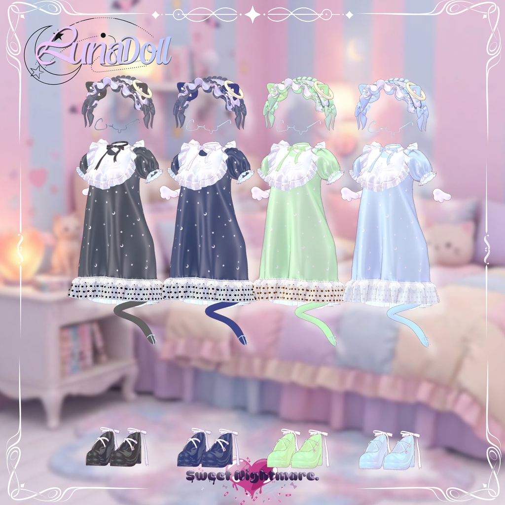 販売記念SALE!! ⊹ ʚ 5アバター対応 ɞ ⊹ Luna Doll - るな どーる ⊹