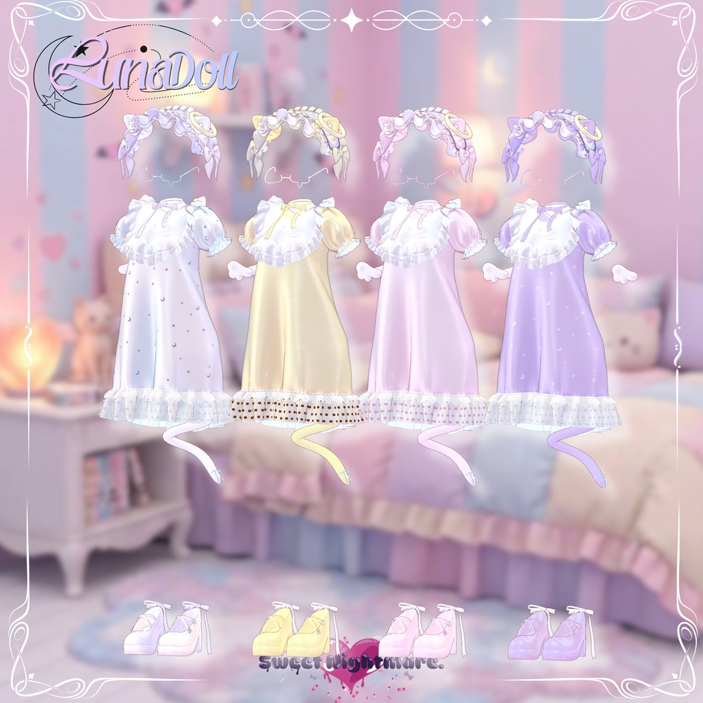 販売記念SALE!! ⊹ ʚ 5アバター対応 ɞ ⊹ Luna Doll - るな どーる ⊹