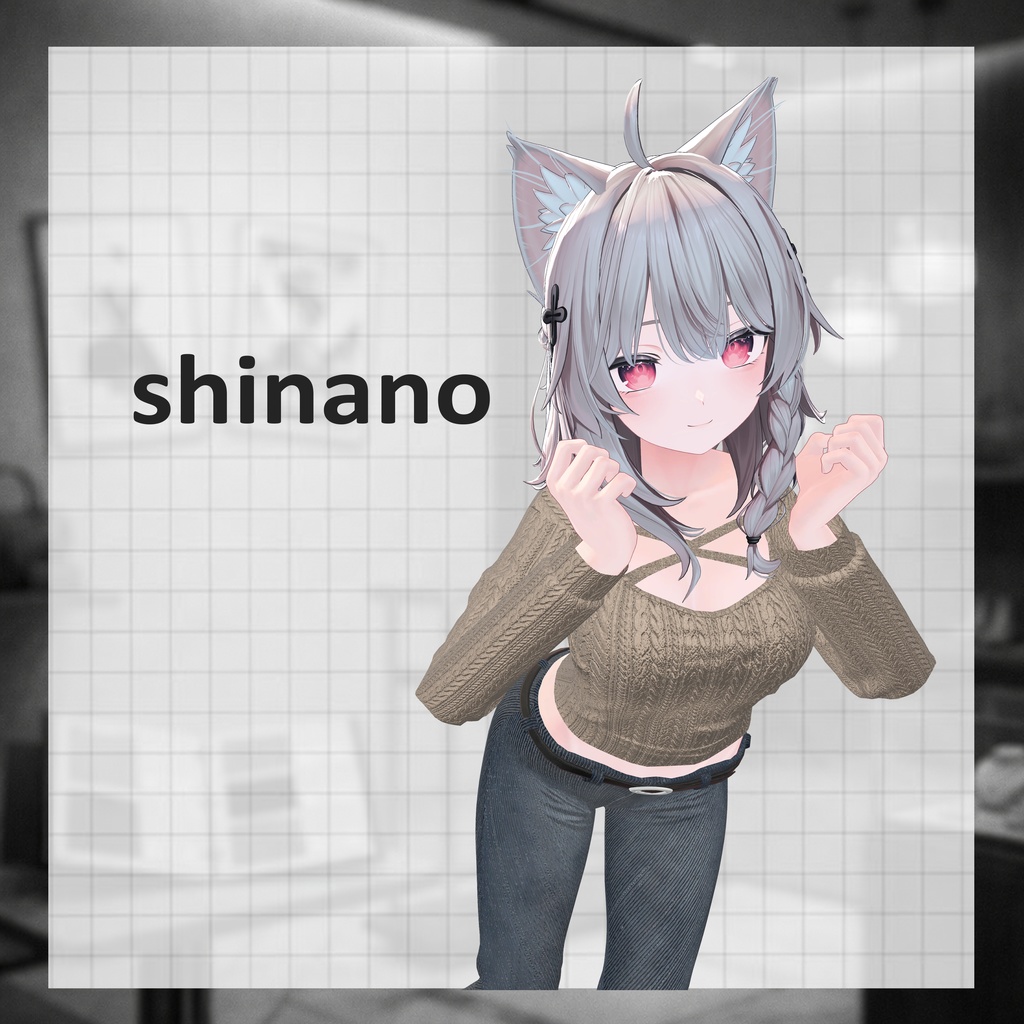 【SALE!】Cross strap tops【5アバター対応】