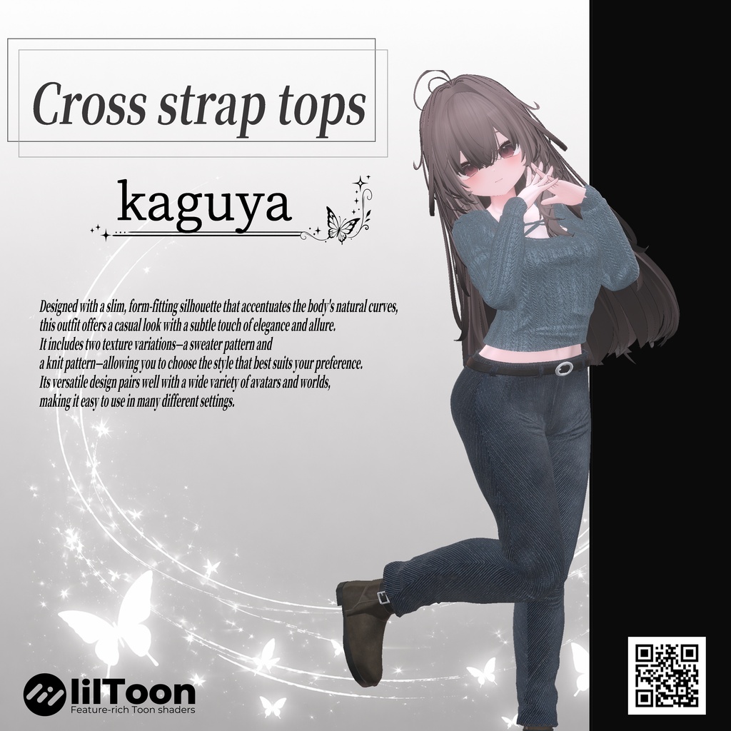 Cross strap tops【8アバター対応】