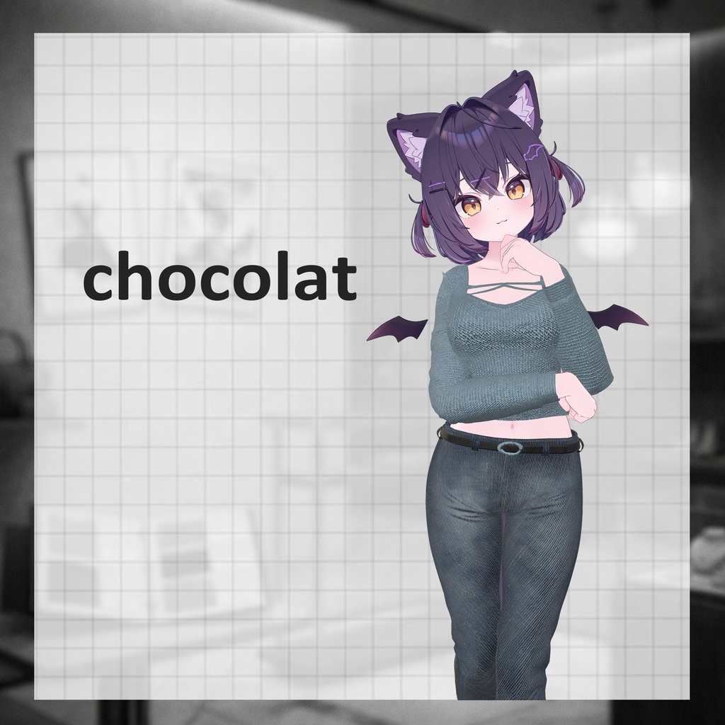 【SALE!】Cross strap tops【5アバター対応】