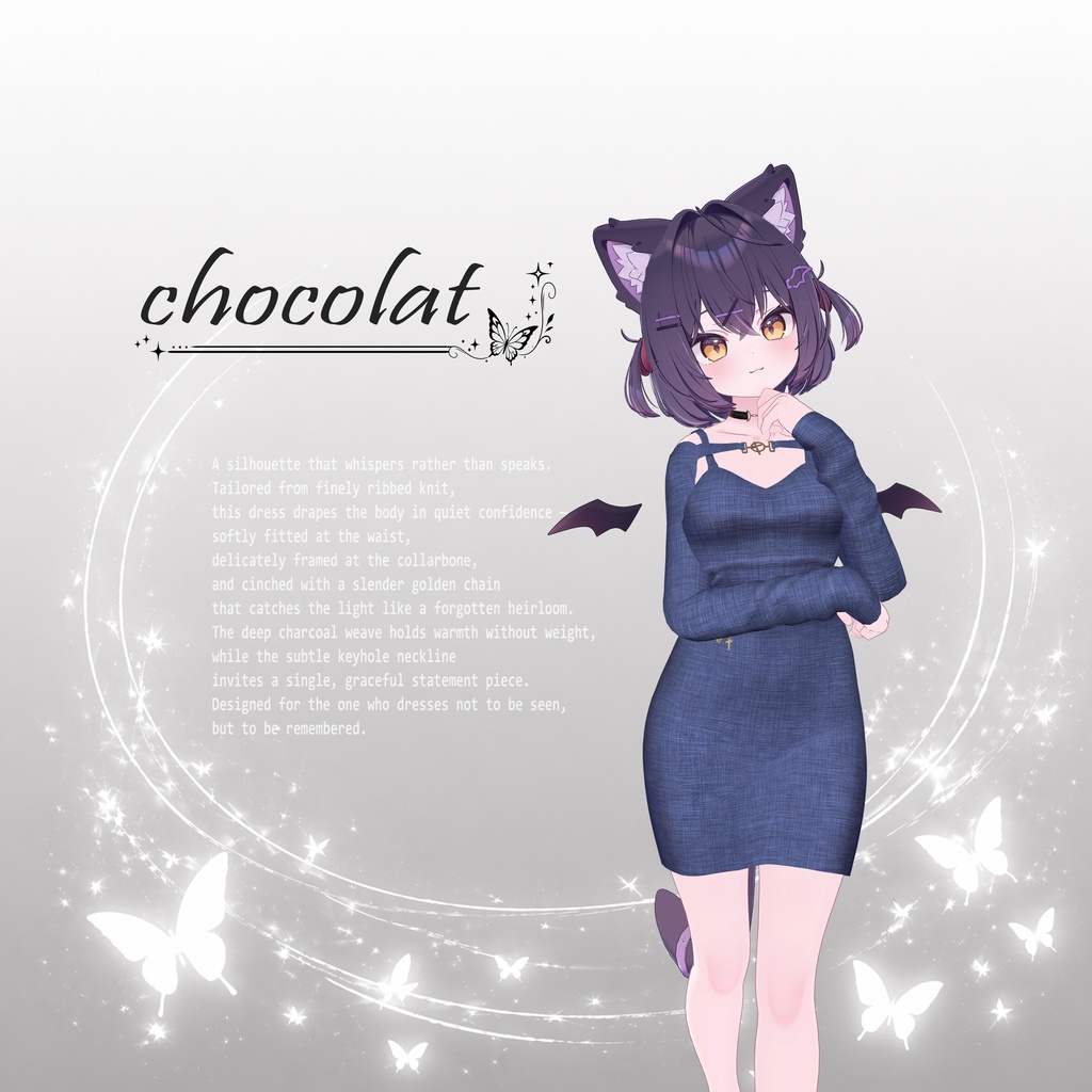 【SALE】Feminine dress【7アバター対応】