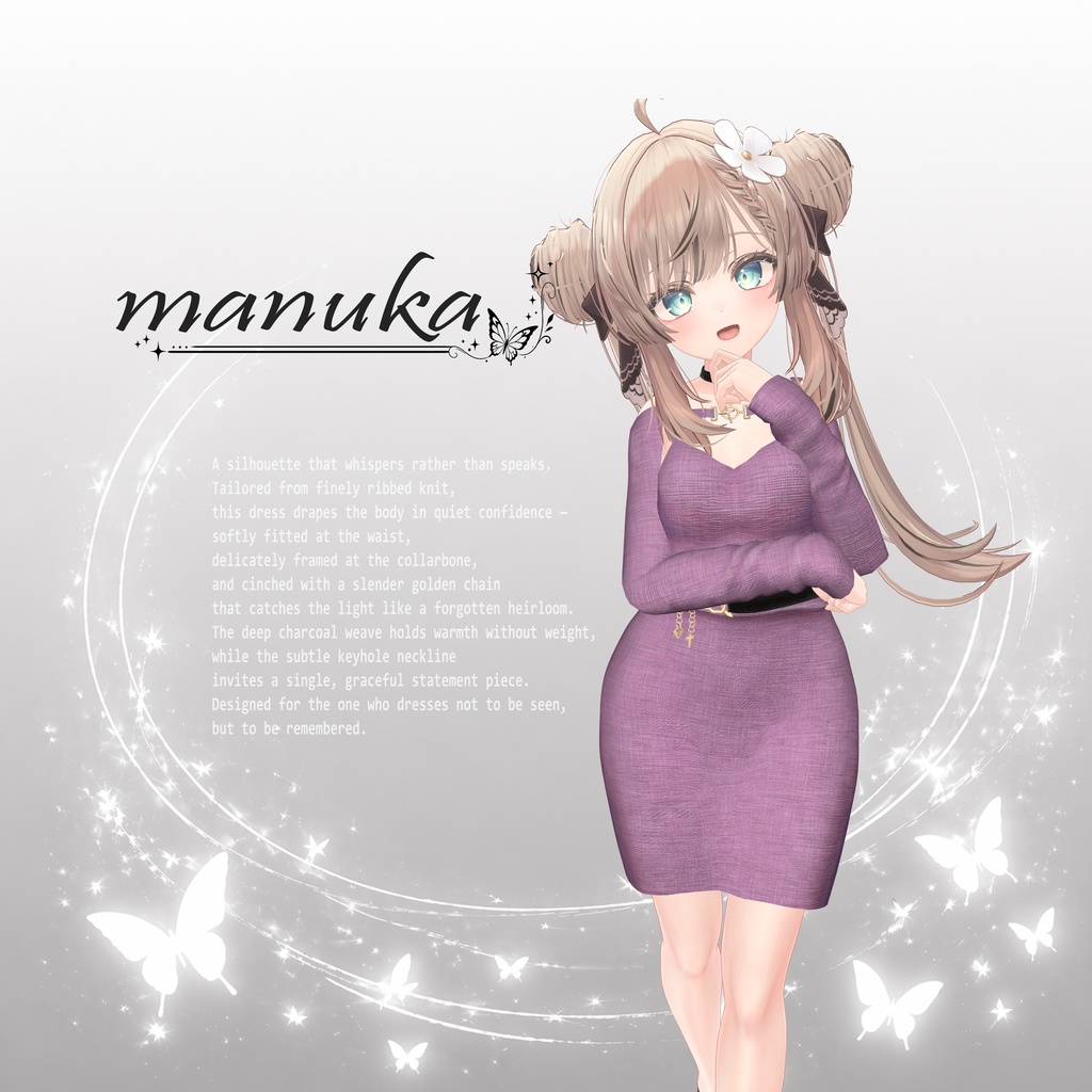 【SALE】Feminine dress【7アバター対応】