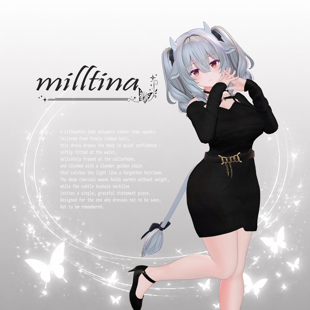 【SALE】Feminine dress【7アバター対応】