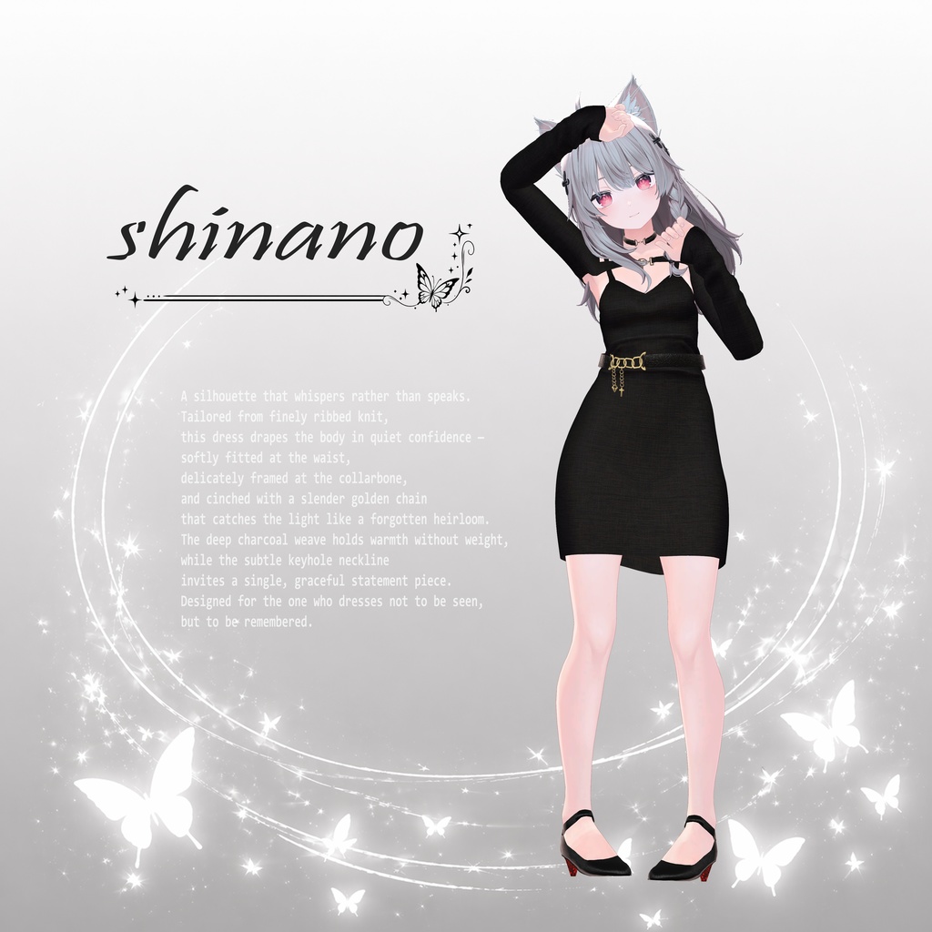 【SALE】Feminine dress【7アバター対応】