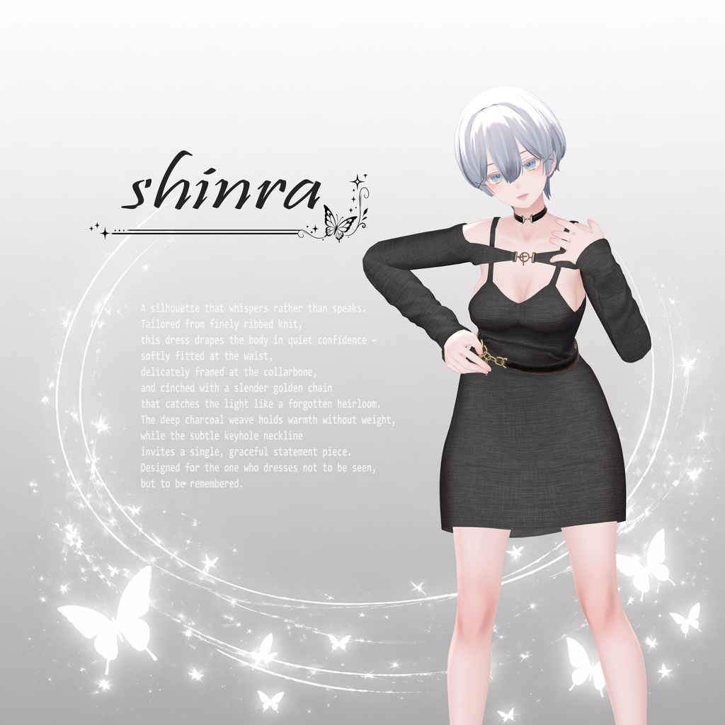 【SALE】Feminine dress【7アバター対応】