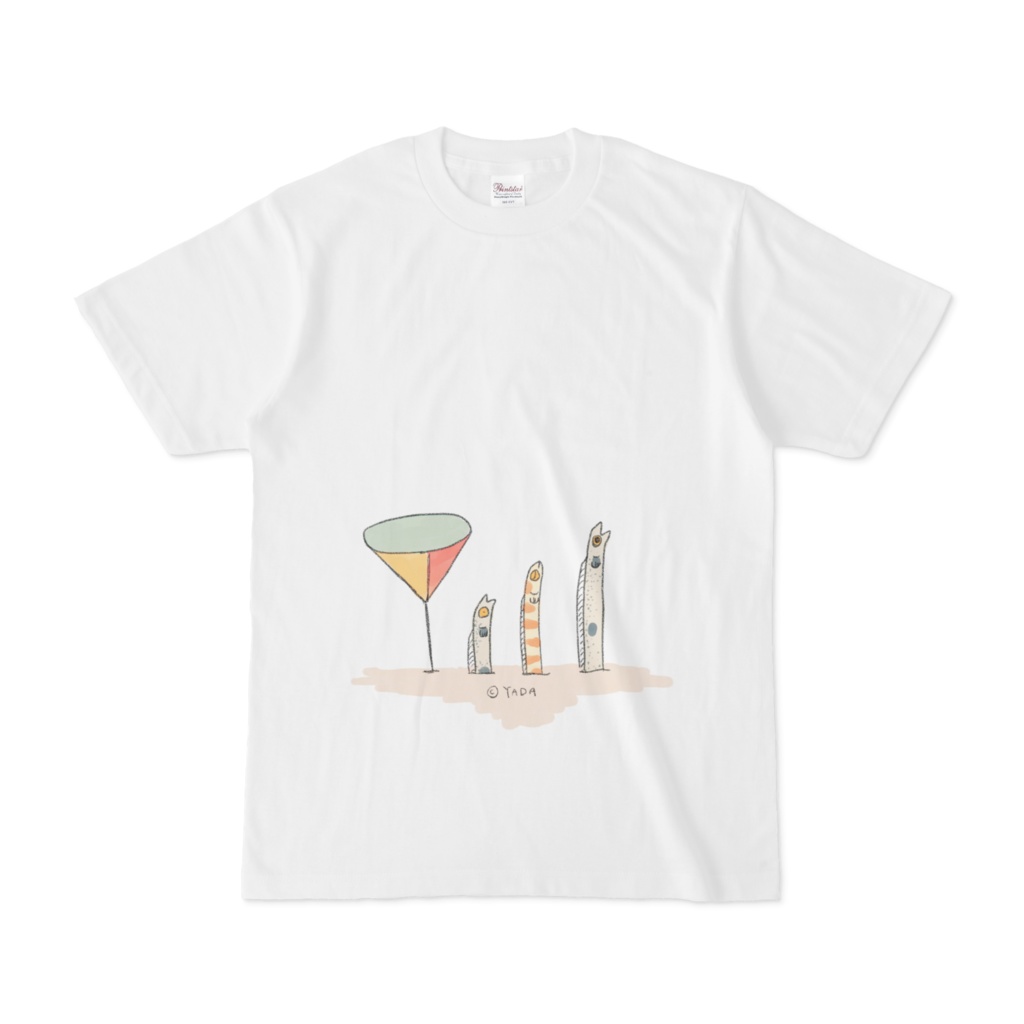 チンアナゴ・ニシキアナゴTシャツ
