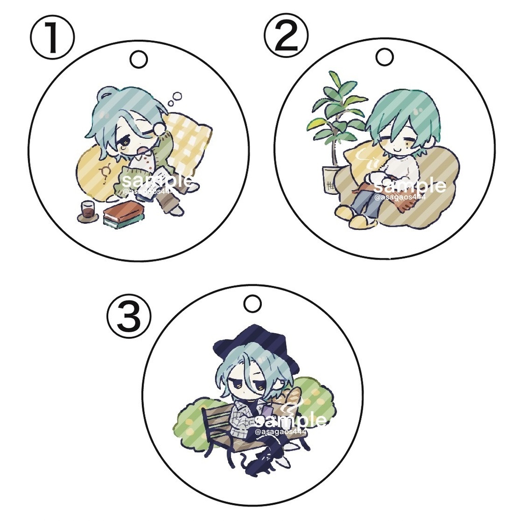 要と巽とお兄のアクキー