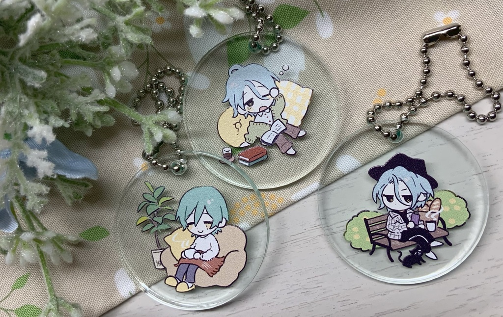 要と巽とお兄のアクキー