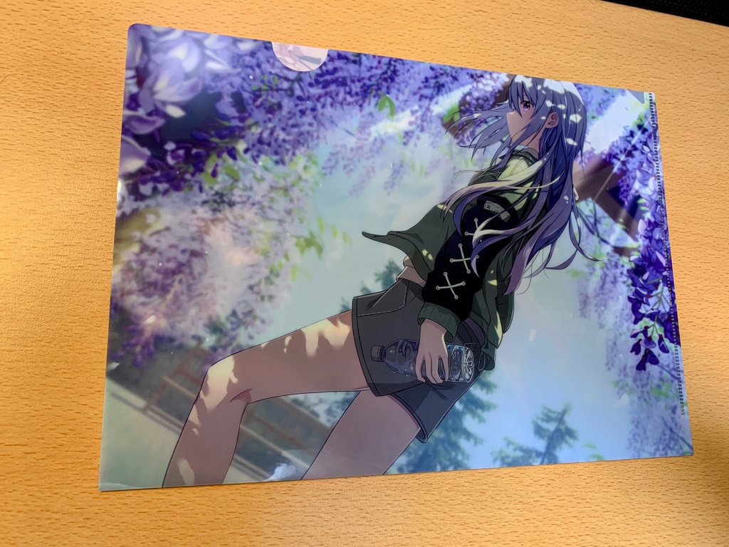 【A4-クリアファイル】琴音(藤)&絵空(桜)