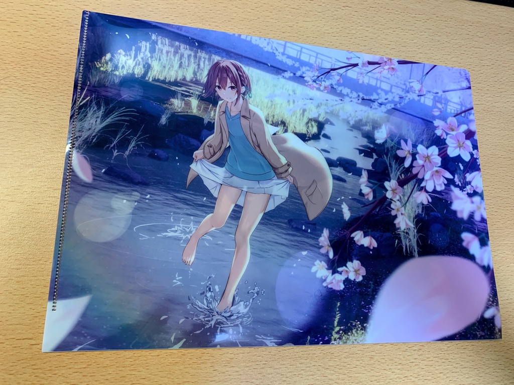 【A4-クリアファイル】琴音(藤)&絵空(桜)