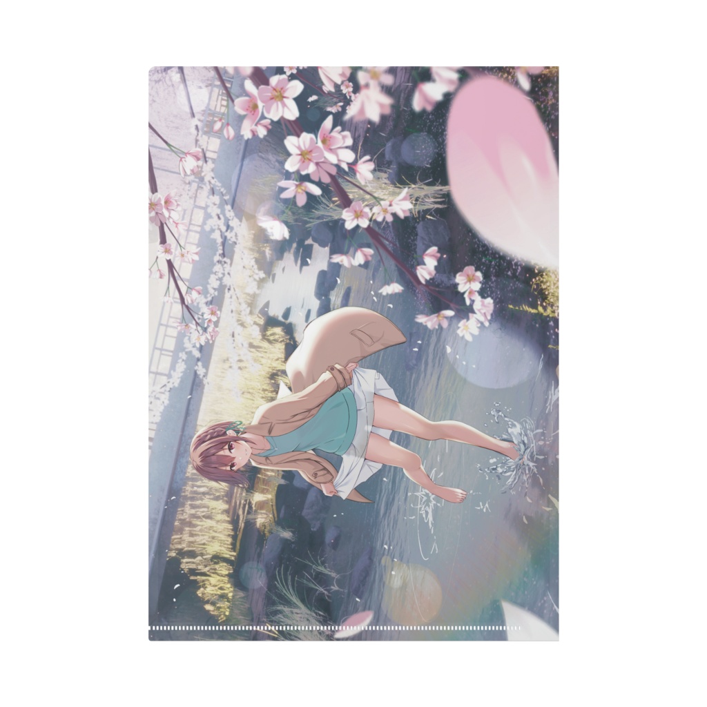 【A4-クリアファイル】琴音(藤)&絵空(桜)