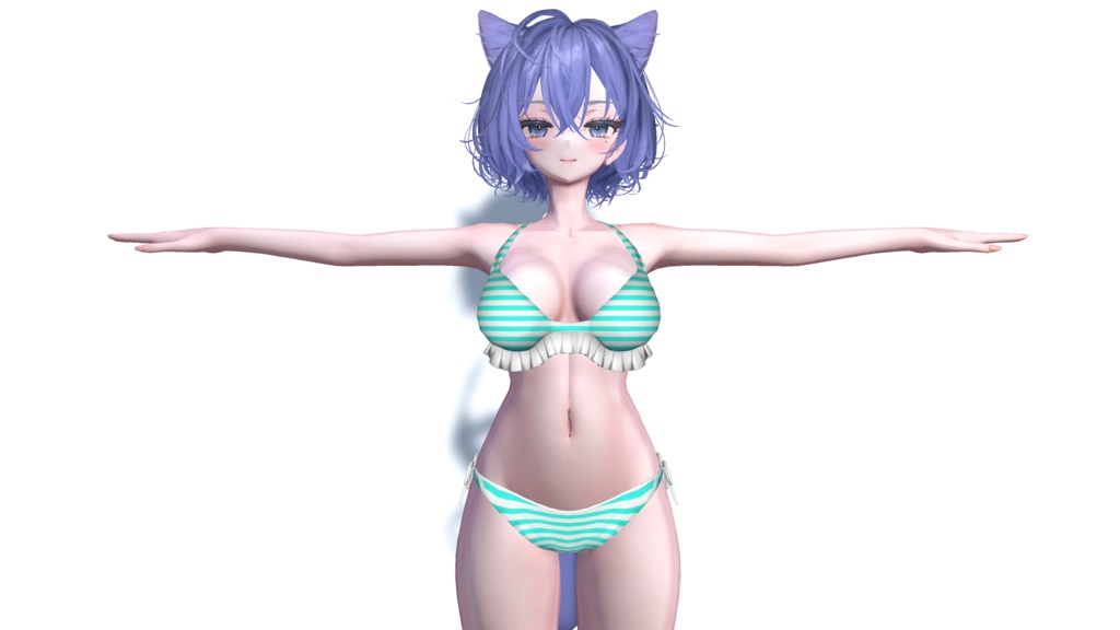 【セール中】シロモジ用フリルビキニ