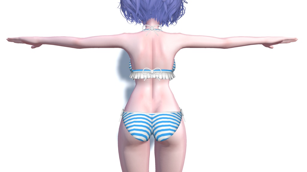 【セール中】シロモジ用フリルビキニ