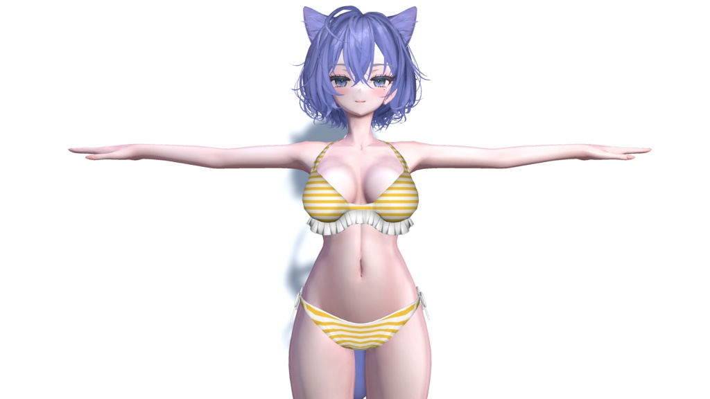 【セール中】シロモジ用フリルビキニ