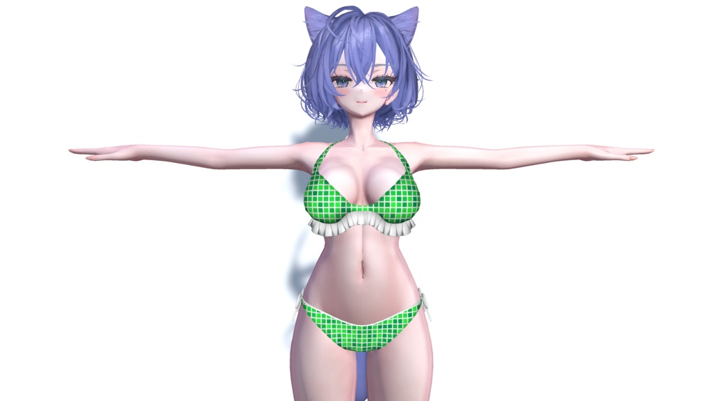 【セール中】シロモジ用フリルビキニ