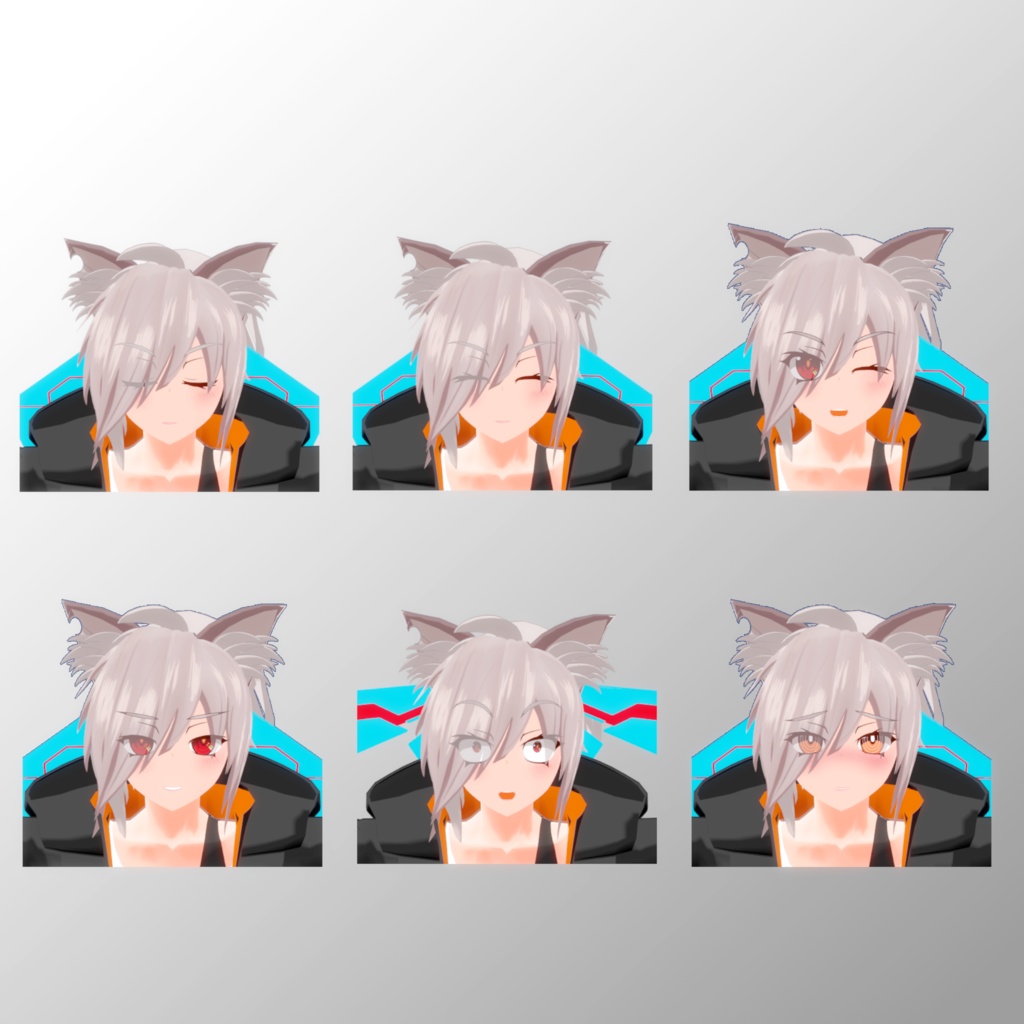 VRC向けオリジナルアバター「ATF/X-101E Banker Buster」