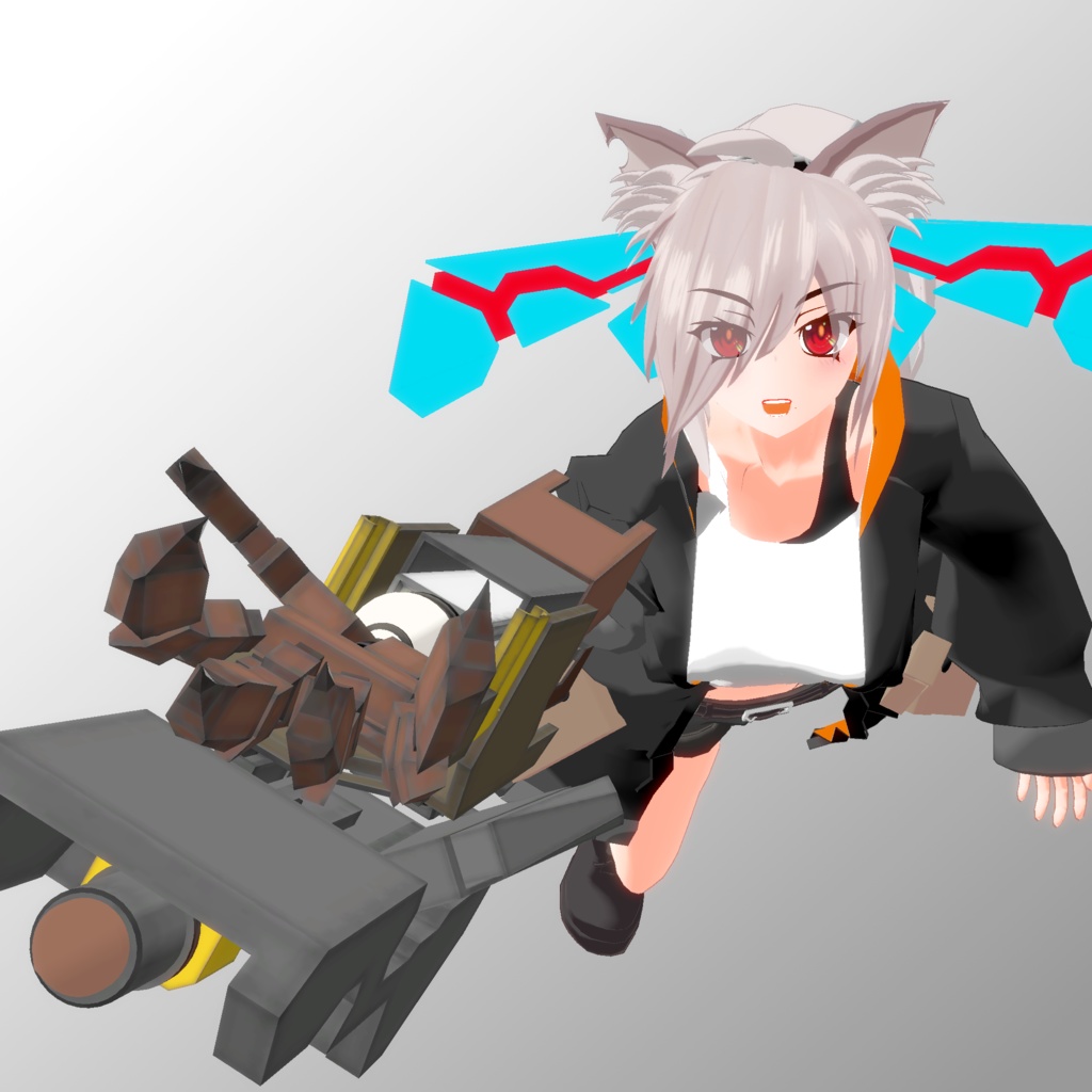 VRC向けオリジナルアバター「ATF/X-101E Banker Buster」