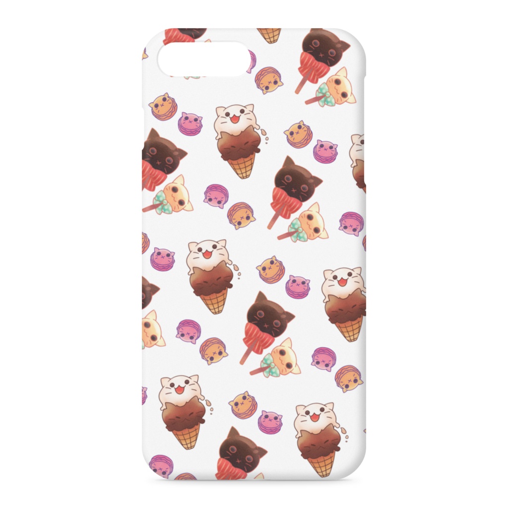 スイーツキャットなiPhoneケース