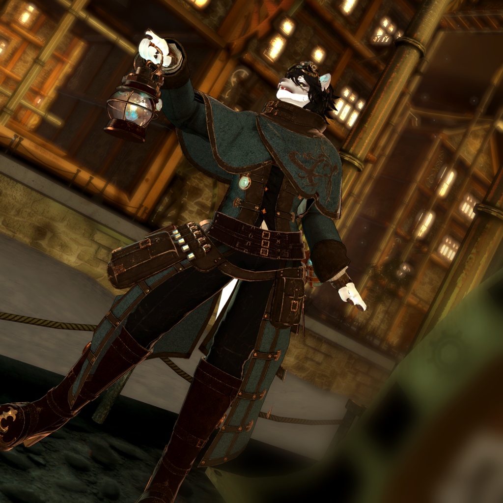 シキ専用【スチームパンク風衣装+装飾小物セット】