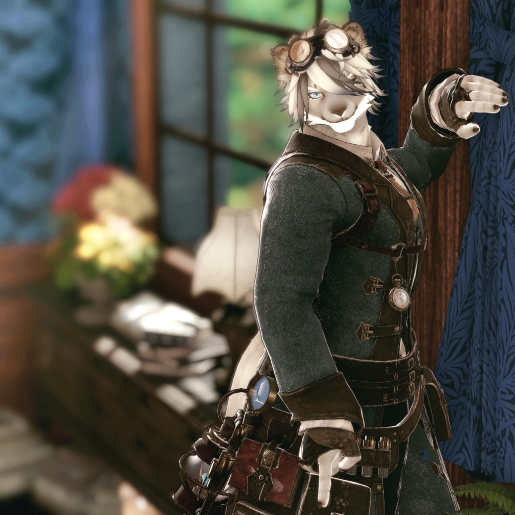 シキ専用【スチームパンク風衣装+装飾小物セット】