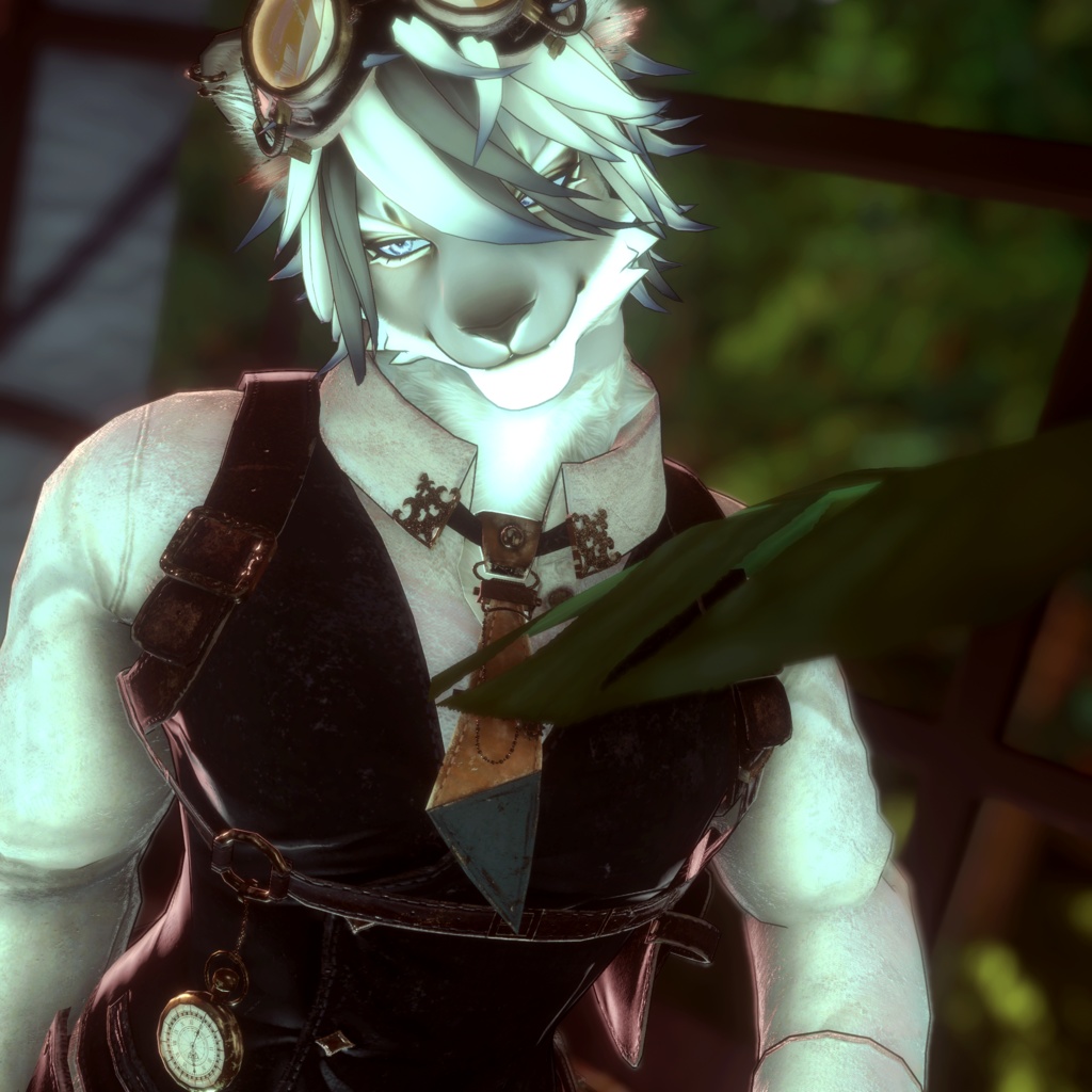 シキ専用【スチームパンク風衣装+装飾小物セット】