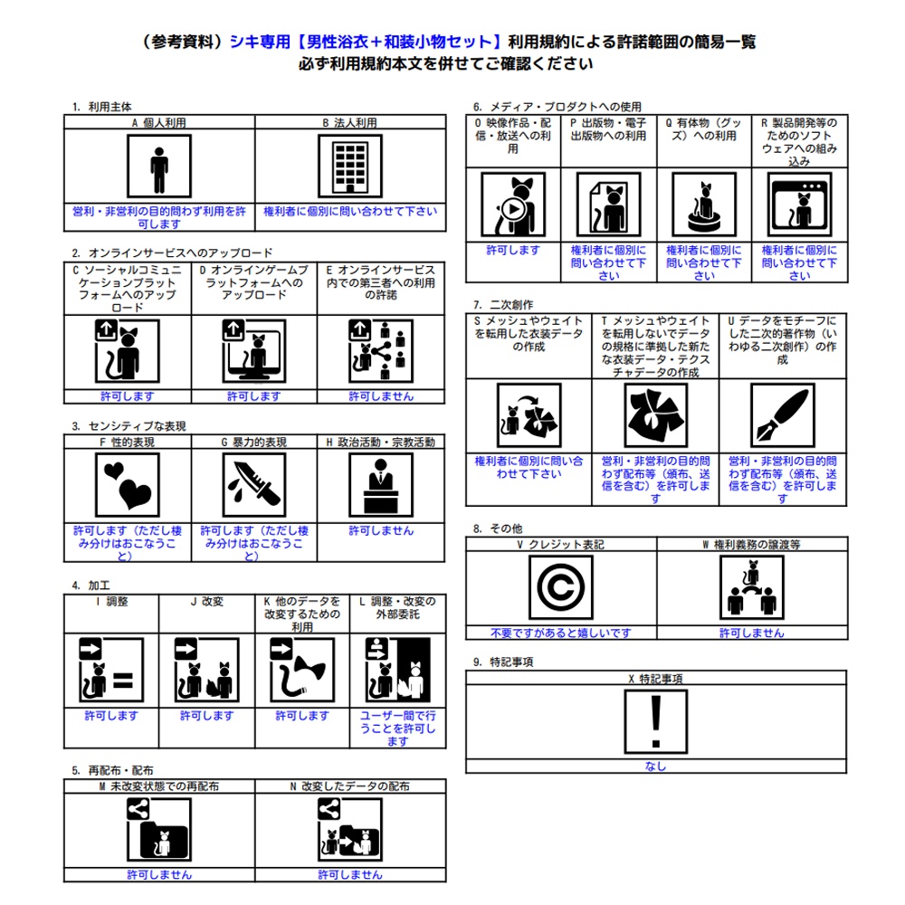 シキ専用【男性浴衣+和装小物セット】