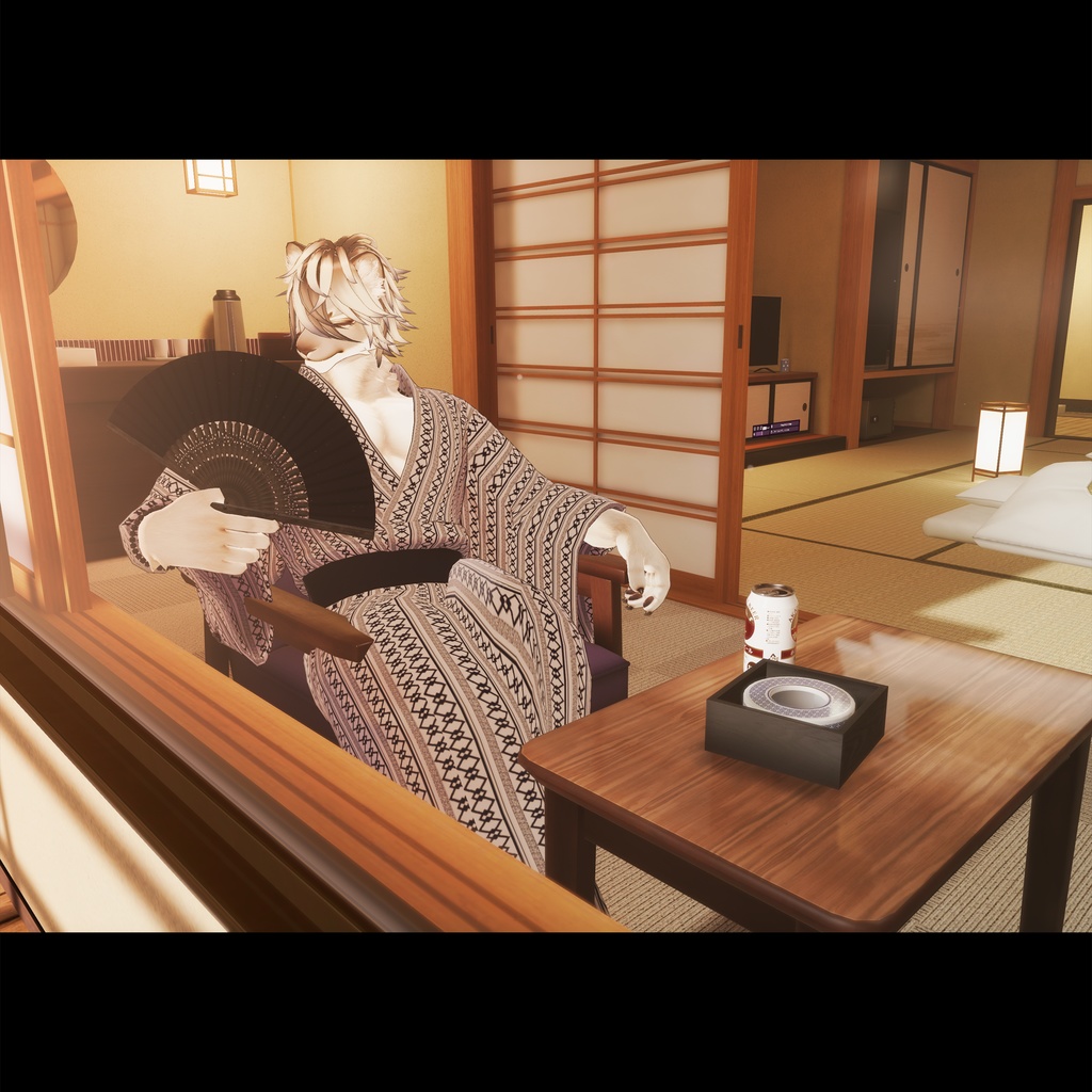 シキ専用【男性浴衣+和装小物セット】