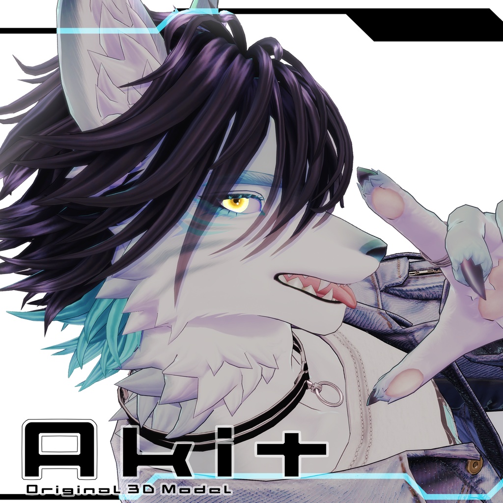 アキト-Akit-【オリジナル3Dモデル】