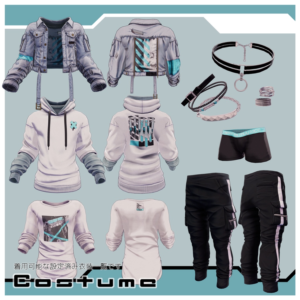 アキト-Akit-【オリジナル3Dモデル】