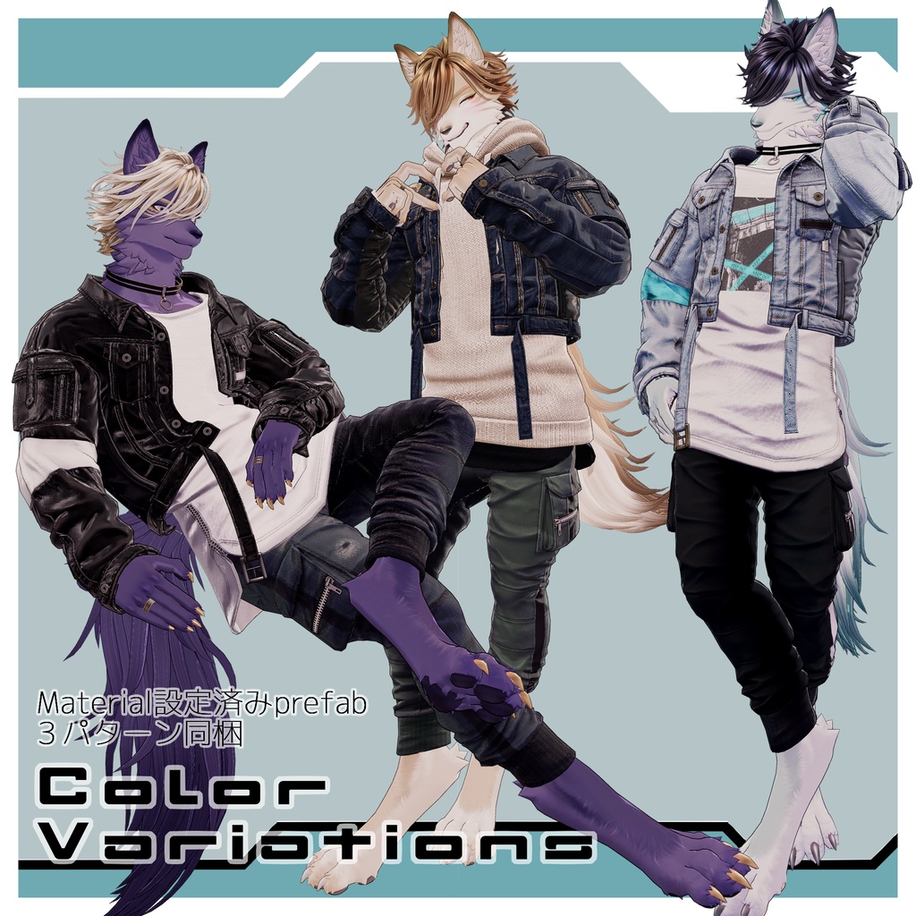 アキト-Akit-【オリジナル3Dモデル】