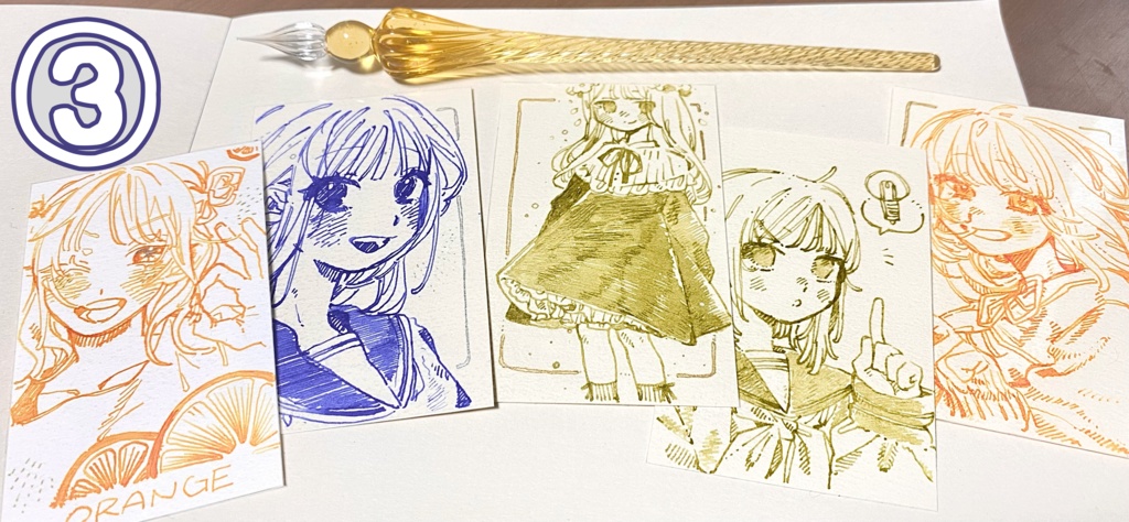 ミニ原画つめあわせ