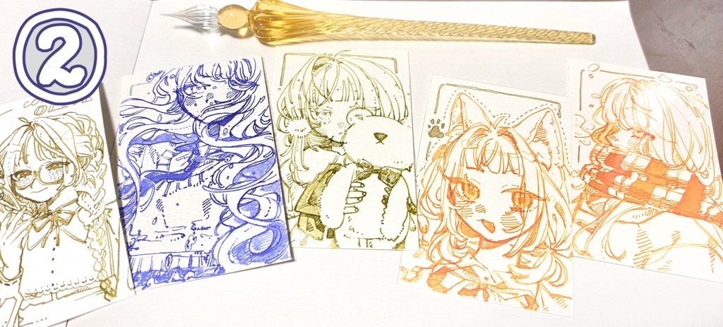 ミニ原画つめあわせ