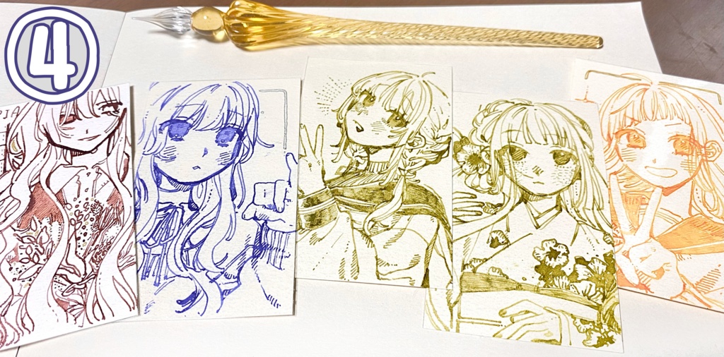 ミニ原画つめあわせ