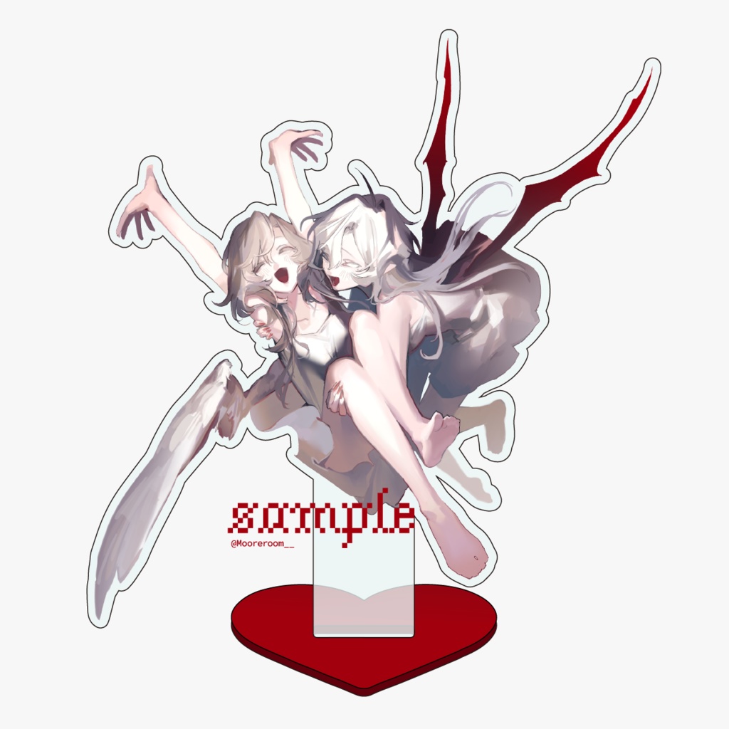 女体化アクリルスタンド