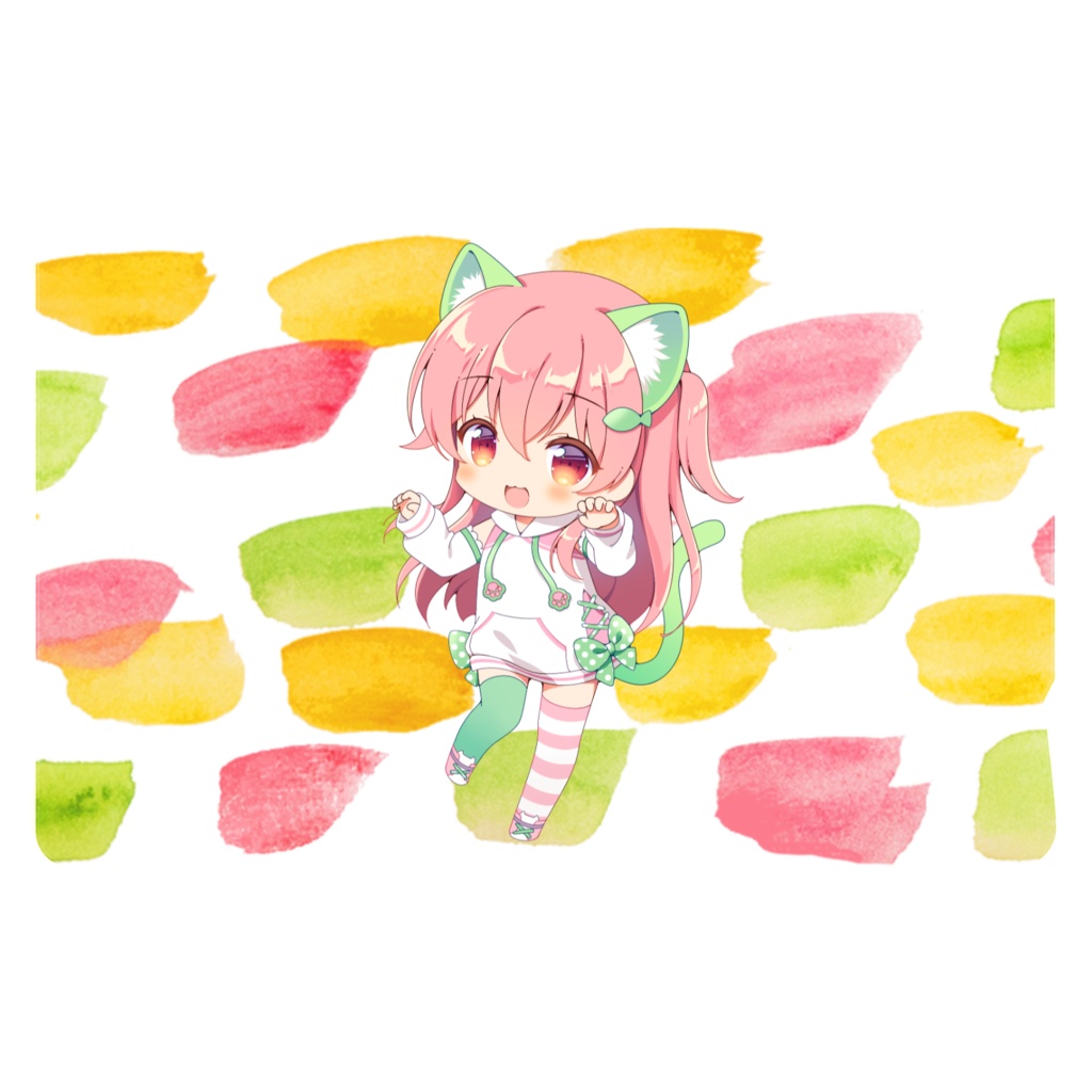 まぁにゃのICカードステッカー！