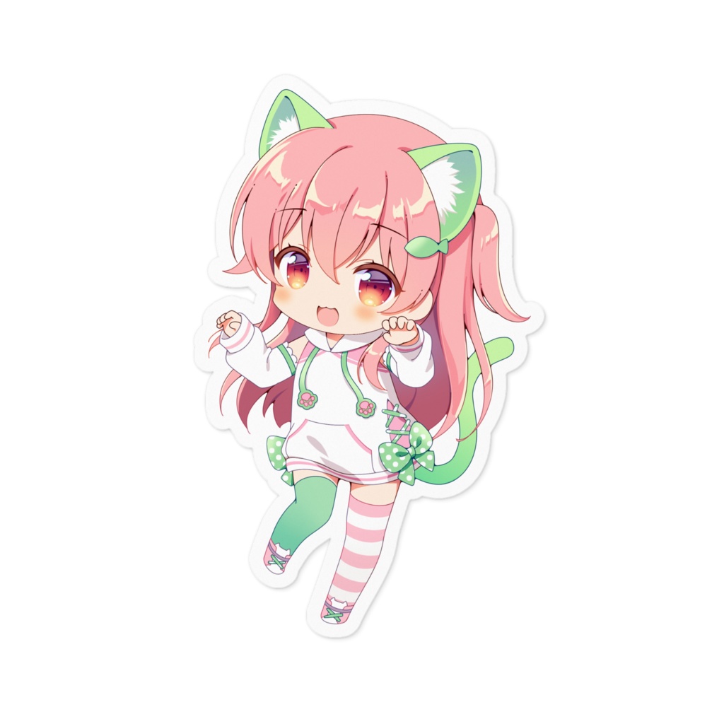 まぁにゃステッカー！