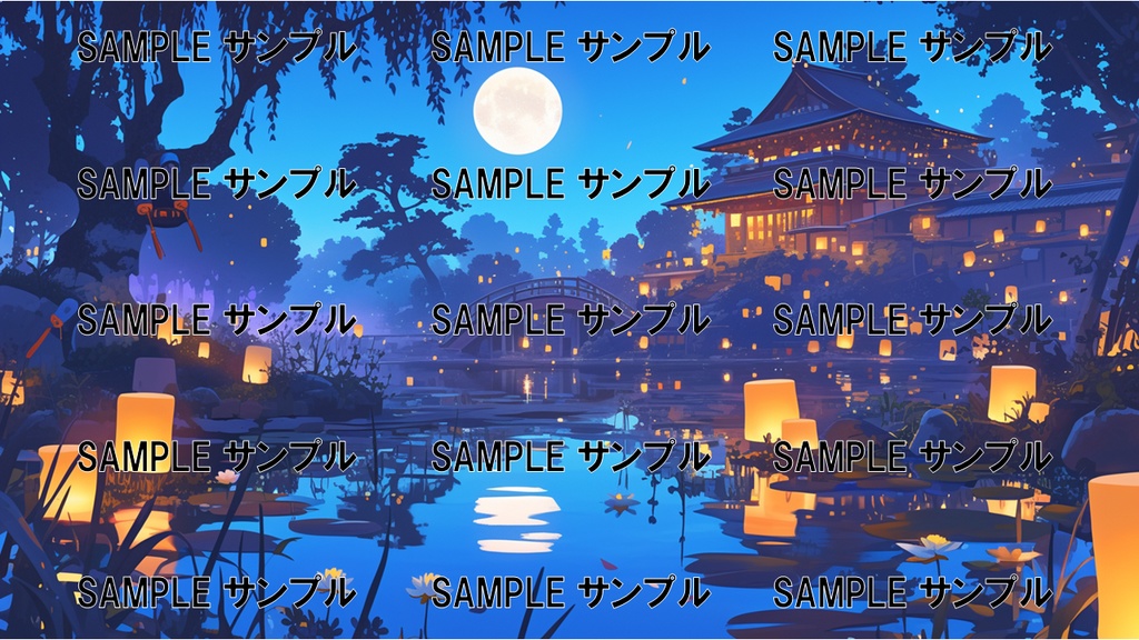 日本の田舎背景集:田舎風の景色2 120枚〈商用可〉比率:16:9