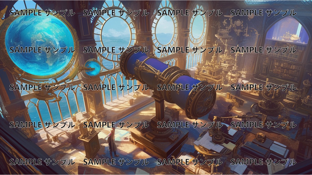 異世界背景集:中世の城 224枚〈商用可〉比率:16:9