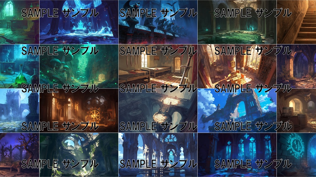 塔の背景集: 石の塔編 524枚〈商用可〉比率:16:9