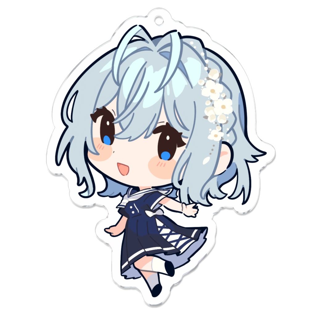 夏とあさんアクキー【特典ショートボイス付】