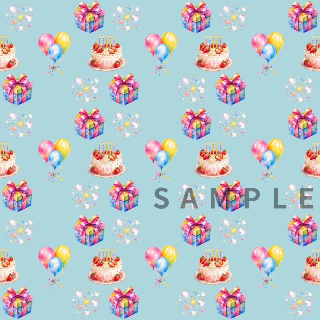 誕生日・お祝いに使えるデジタルペーパー