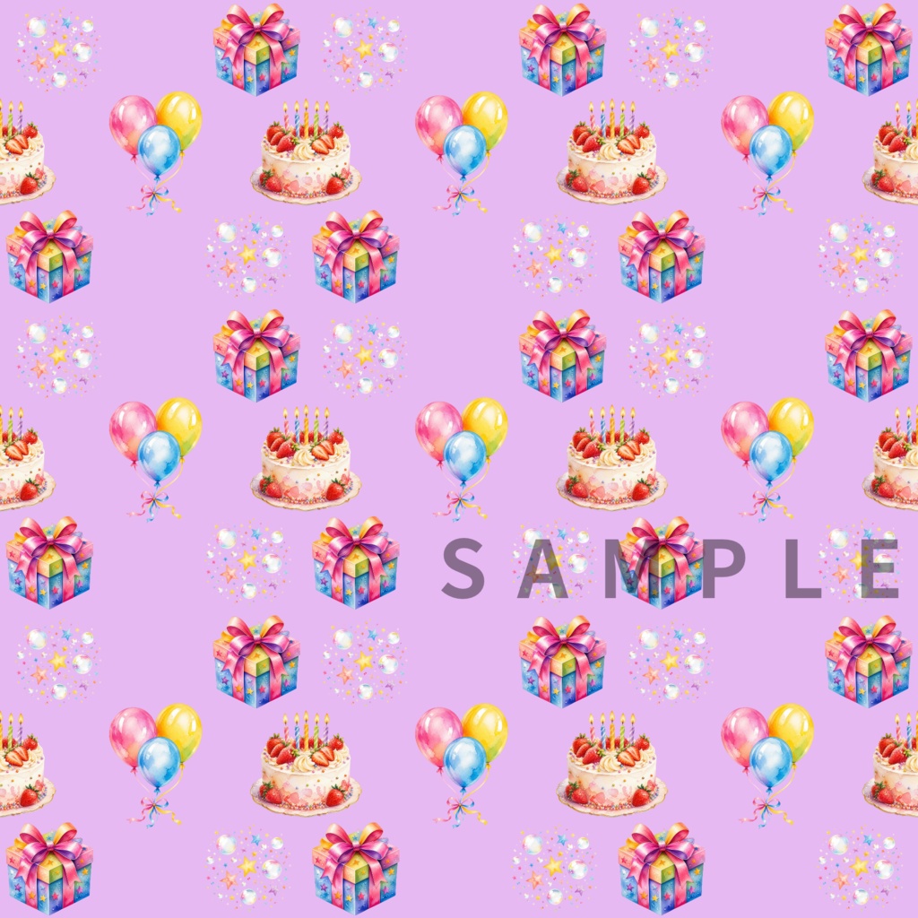 誕生日・お祝いに使えるデジタルペーパー